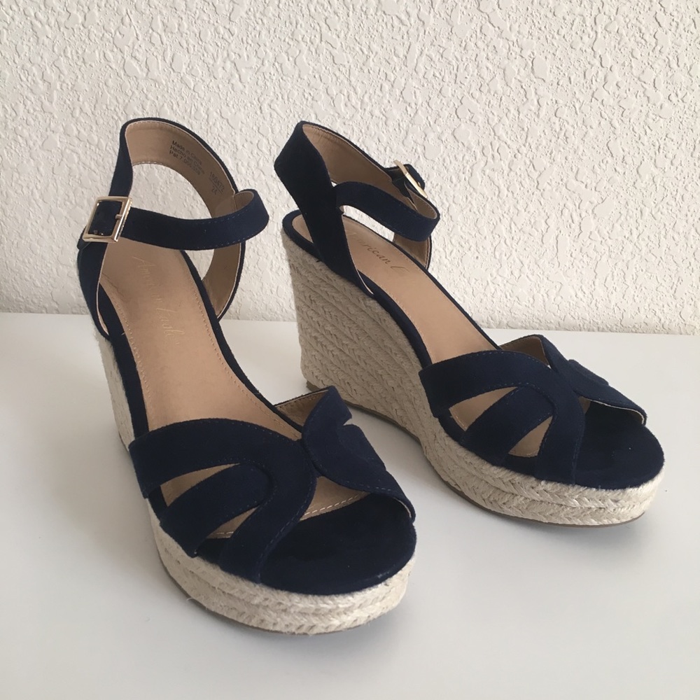 American Eagle Women's SINCLAIR High Wedge Sandals